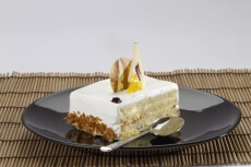 piece of cake on table 