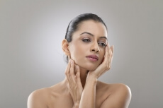 fair complexion with beautiful skin