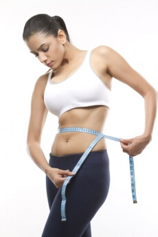 woman with fit body
