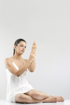 woman in nighty