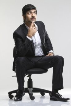 office executive with high aspirations