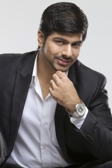 portrait of a young male in a business suit