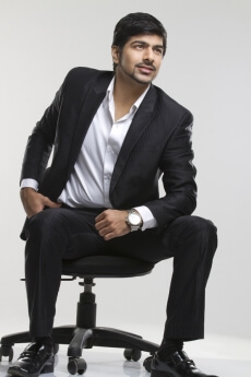 businessman sitting on office chair 