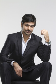 portrait of handsome businessman