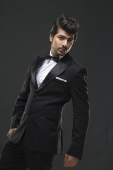 portrait of a young male in a business suit