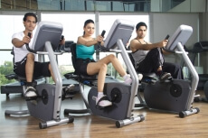 people at the gym