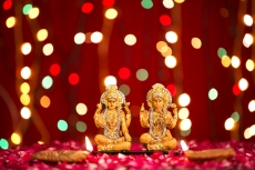 lord ganesha and luxmi