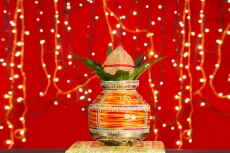 decorated kalash