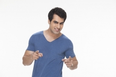 man pointing his fingers