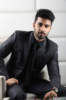 man in formals posing