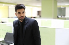 man in formal wear posing 