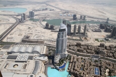 address hotel and lake burj dubai