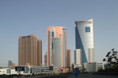 modern buildings at dubai