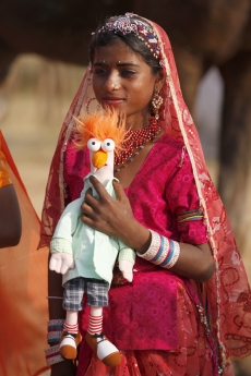 rajasthani woman villager