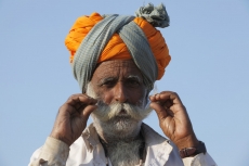 rural man with turban