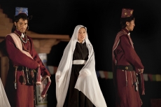 ladakhi people attending festival