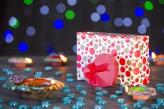 diwali diya and gifts 