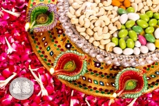 pooja thaali for diwali 