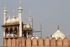 exterior of mosque architecture 