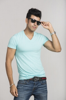 guy wearing shades