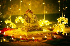 miniature idol of lord ganesh
