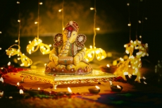 miniature idol of lord ganesh