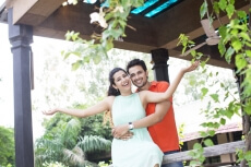couple having leisure time outdoors