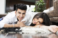 couple at home 