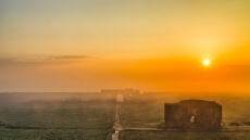 The Misty Sunrise