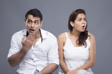 surprised couple 