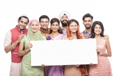 people from all religions with a message board
