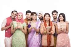 people from all religions with cash