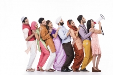 people from all religions shouting