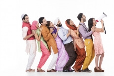 people from all religions shouting