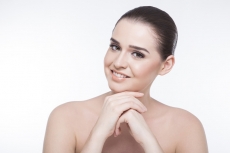 smooth skin girl posing for the camera