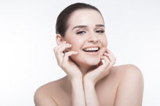 girl with beautiful skin