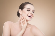 girl flaunting her beautiful skin