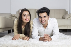 couple at home
