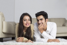 couple at home