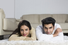 couple at home
