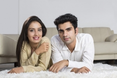 couple at home