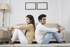 couple having leisure time at home 