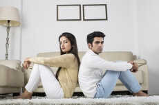 couple having leisure time at home 