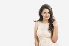 beautiful young girl posing in style