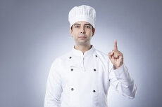chef smiling and posing 