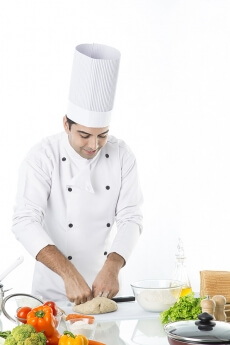 chef ready to cook