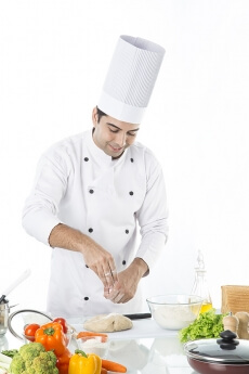 chef ready to cook