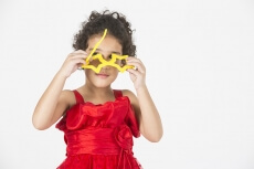 baby girl with goggles 