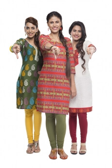 indian women posing 
