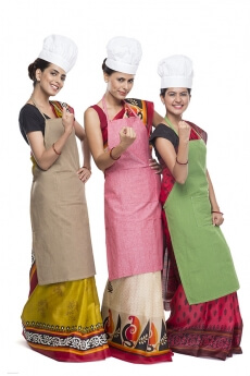 chef wearing apron